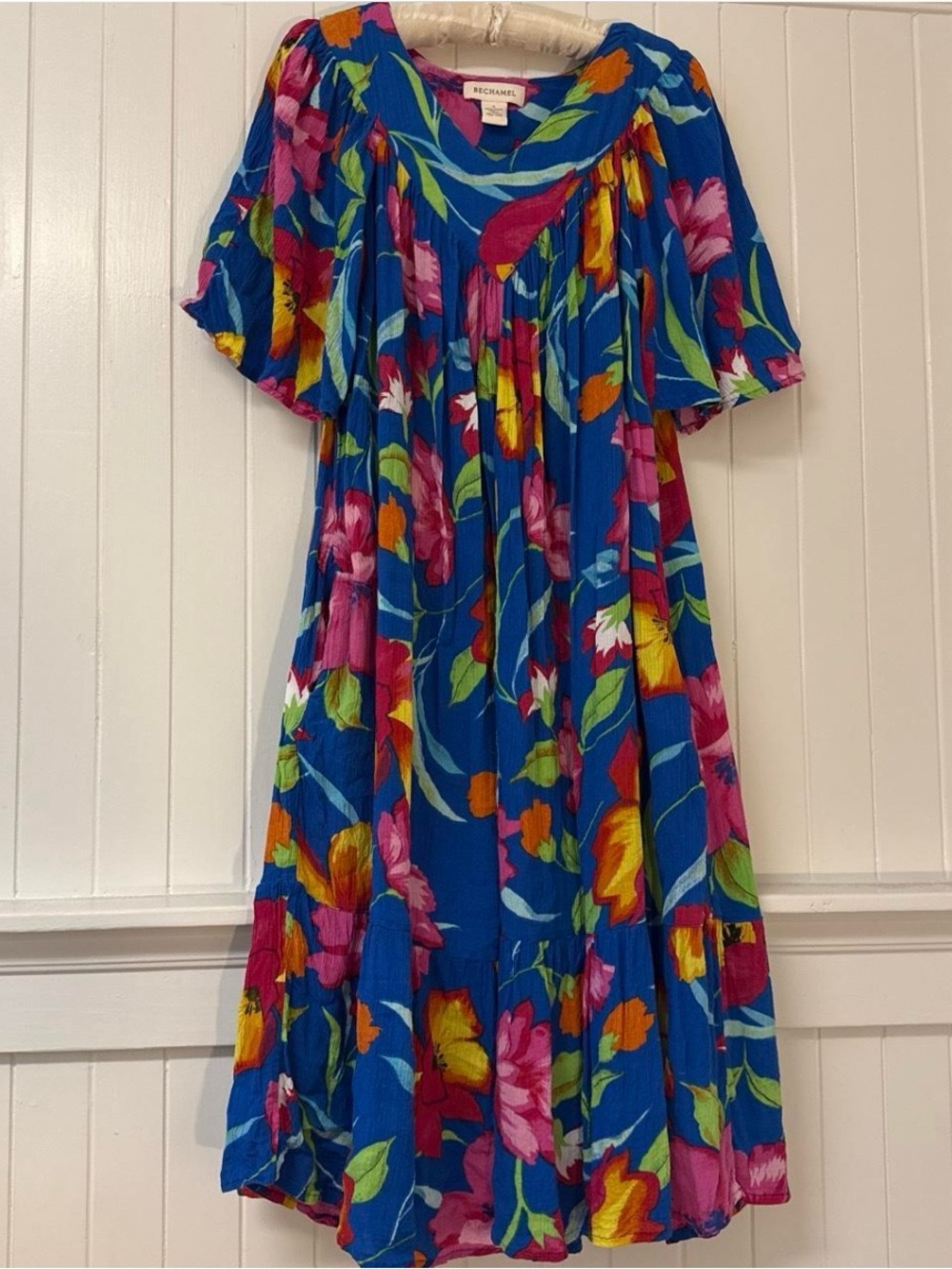 Vintage Bechamel Floral Mu'umu'u